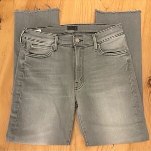 Mother Denim Rascal Ankle Fray